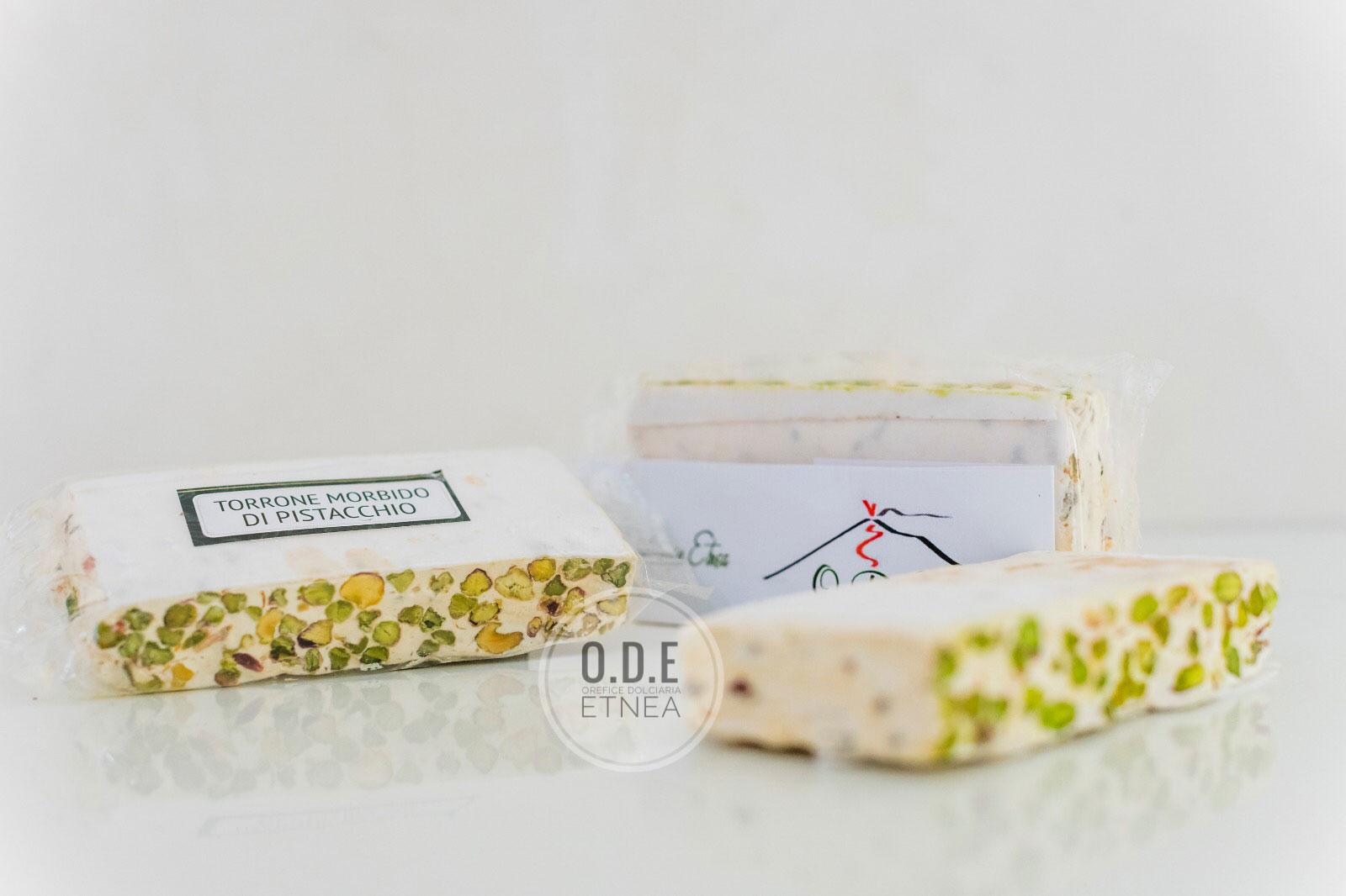 Torrone morbido al pistacchio di Bronte - Orefice Dolciaria Etnea